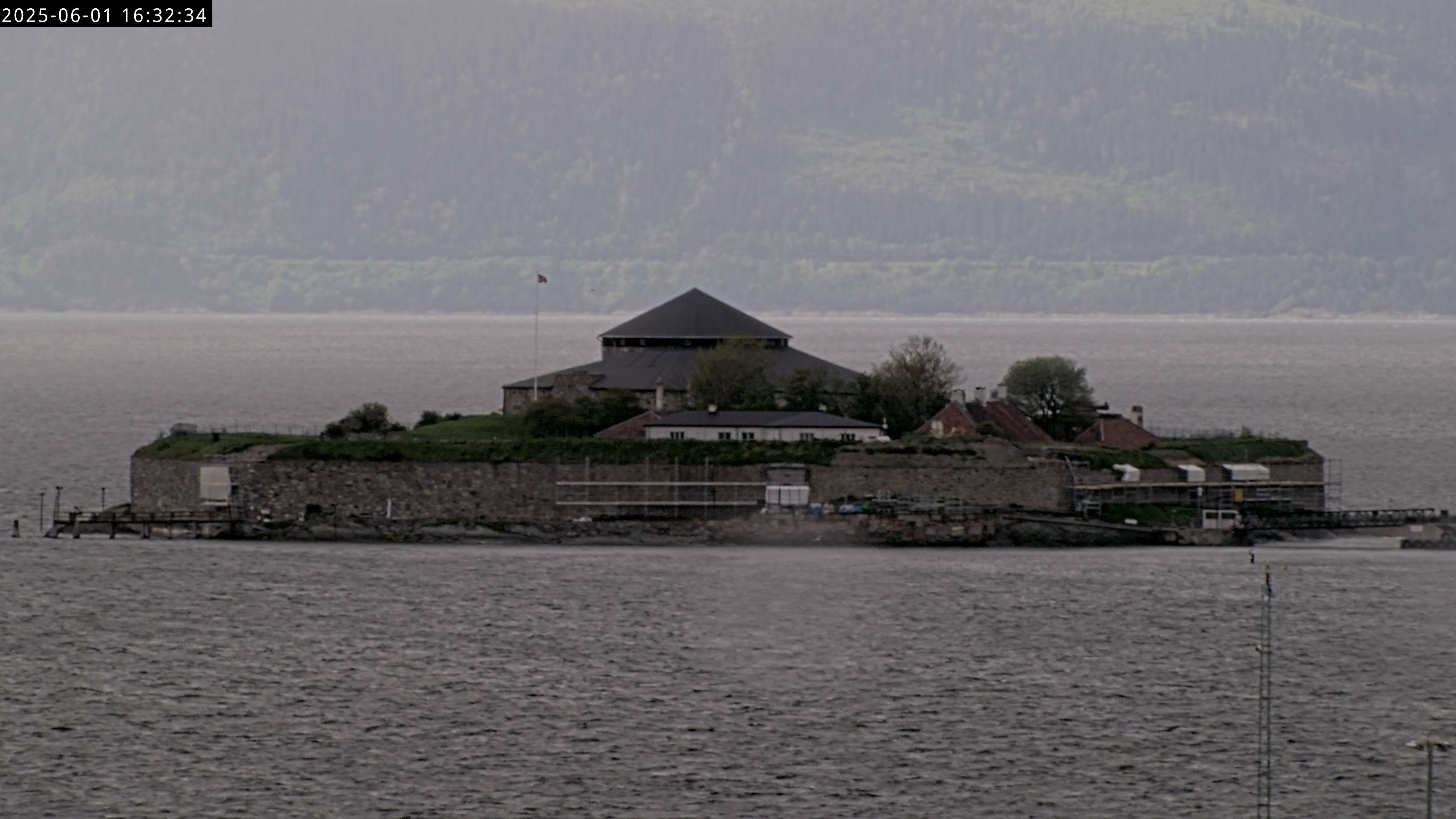 Webcam Munkholmen, Trondheim, Trøndelag, Norwegen