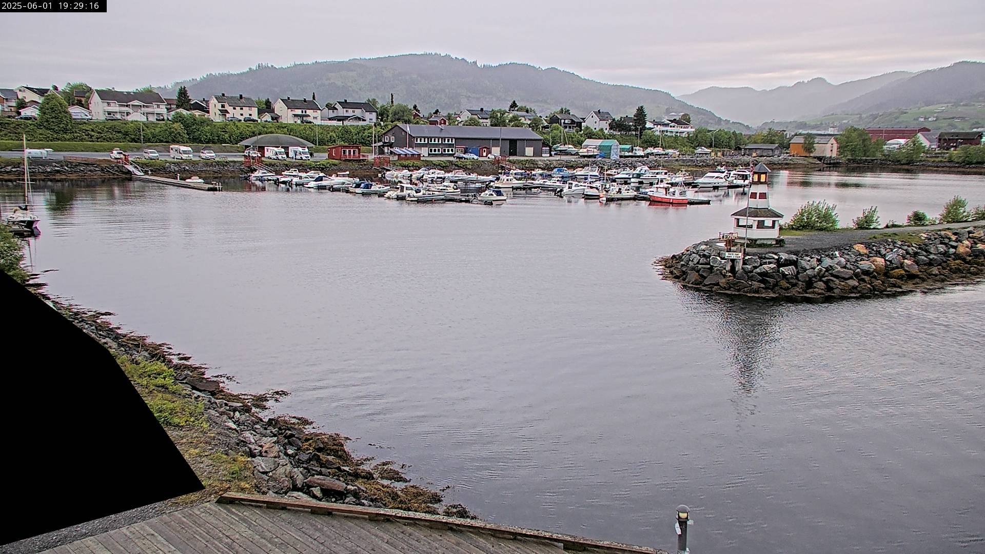 Webcam Orkanger, Orkdal, Trøndelag, Norwegen