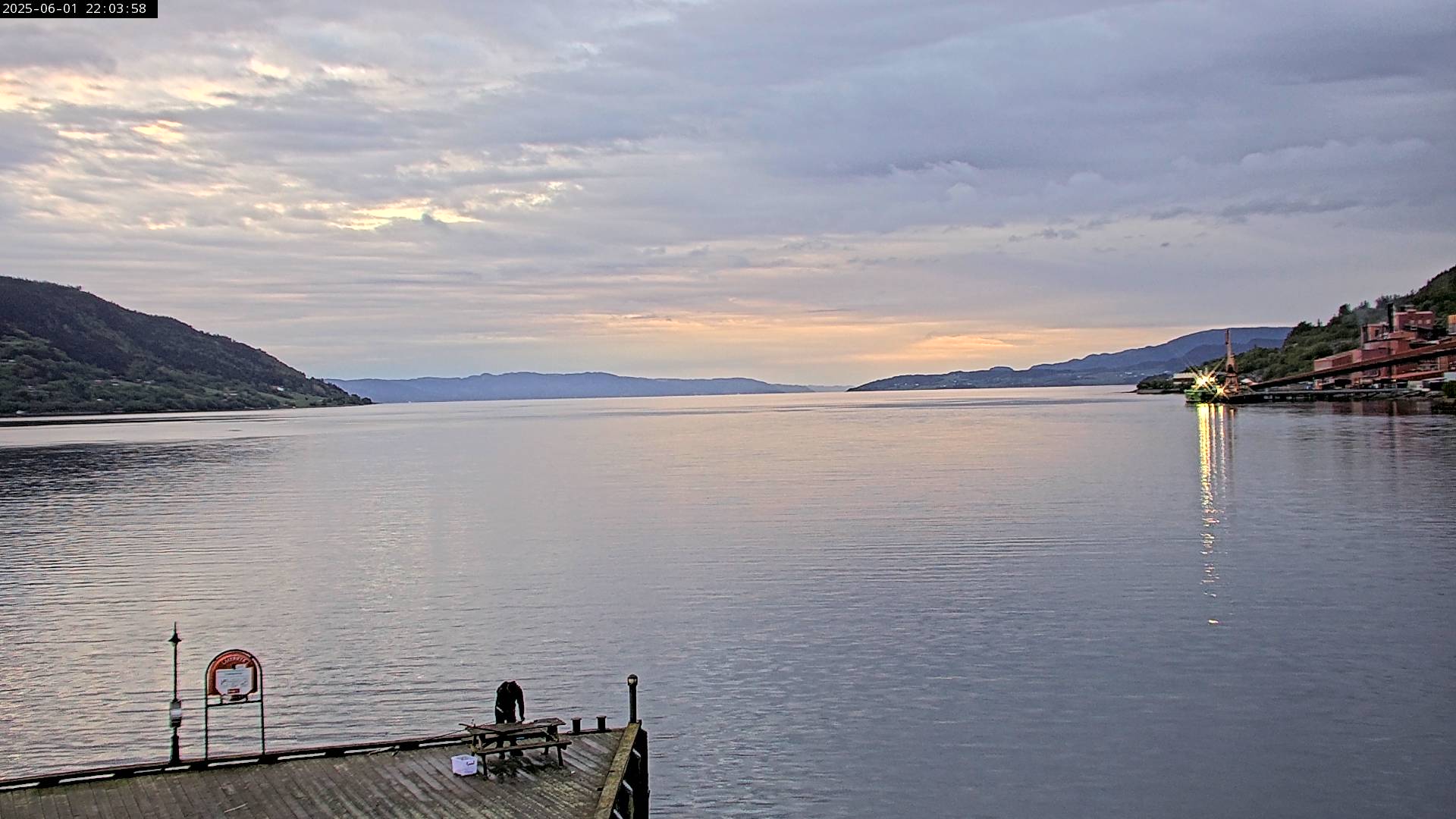 Webcam Orkdalsfjord, Orkdal, Trøndelag, Norwegen