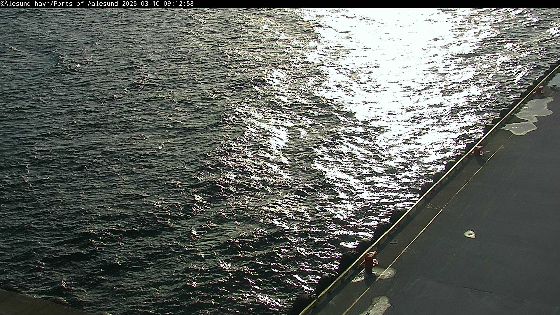Webcam Gjøsundet havneanlegg, Giske, Møre og Romsdal, Norwegen