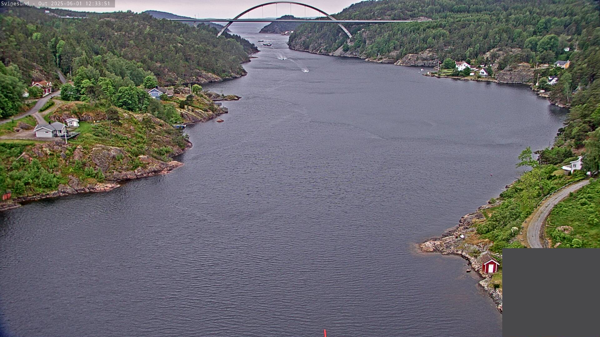 Webcam Svinesundbrücke, Halden, Østfold, Norwegen