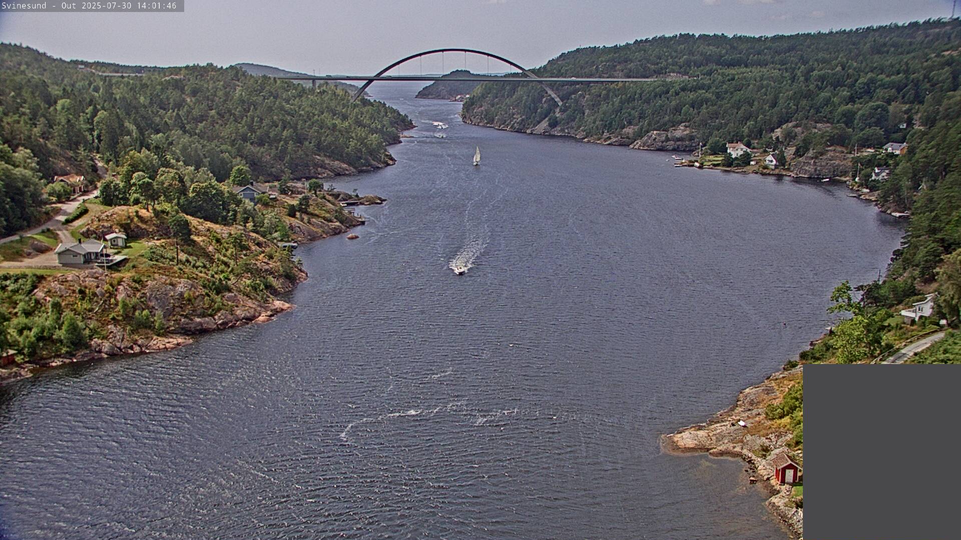 Webcam Svinesundbrücke, Halden, Østfold, Norwegen